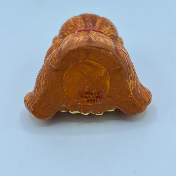 Vintage 1985 Lucy & Me Bear Figurine You Are My Sunshine Lucy Rigg Korea 3 Inch - Picture 8 of 10